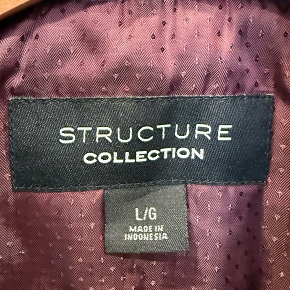 Structure Vintage Wool Blend Vest. Large. - Picture 6 of 8